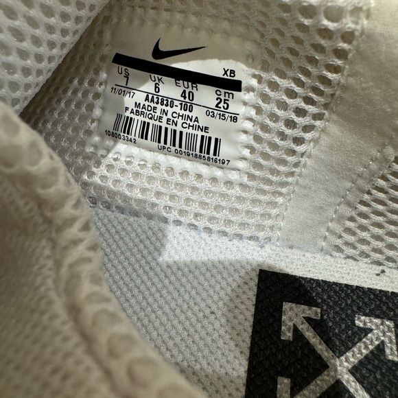 Off White x Nike Air Presto White 2018 (VNDS) - Size 7 - Picture 8 of 11